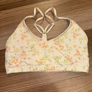 Floral Strappy Sports Bra Skatie Zero